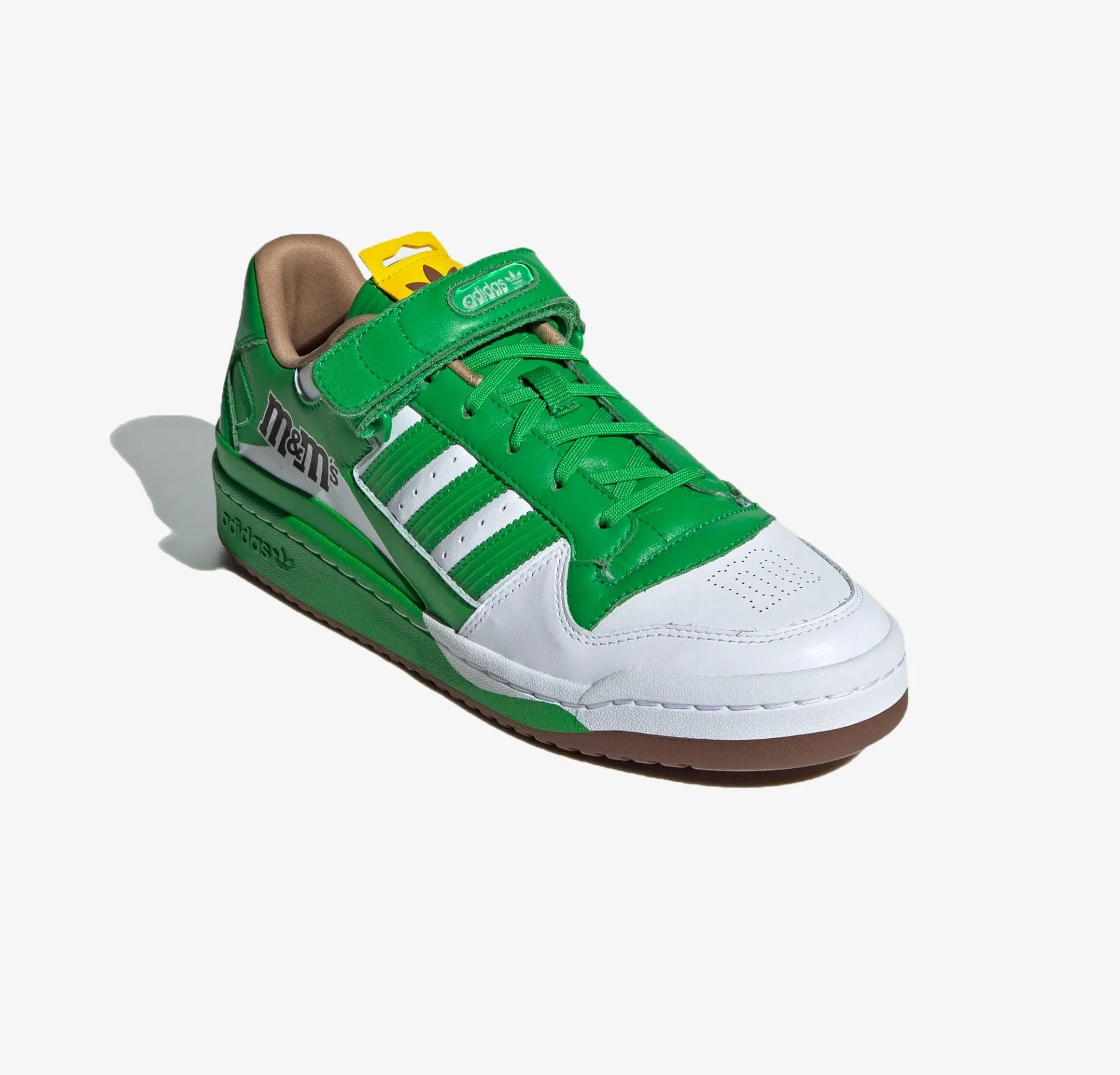 Adidas Originals | M&M'S BRAND FORUM LOW 84 { GREEN / CLOUD WHITE