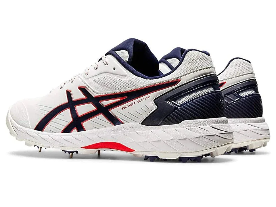 Asics 350 Not Out FF Cricket Shoes - White/Peacoat