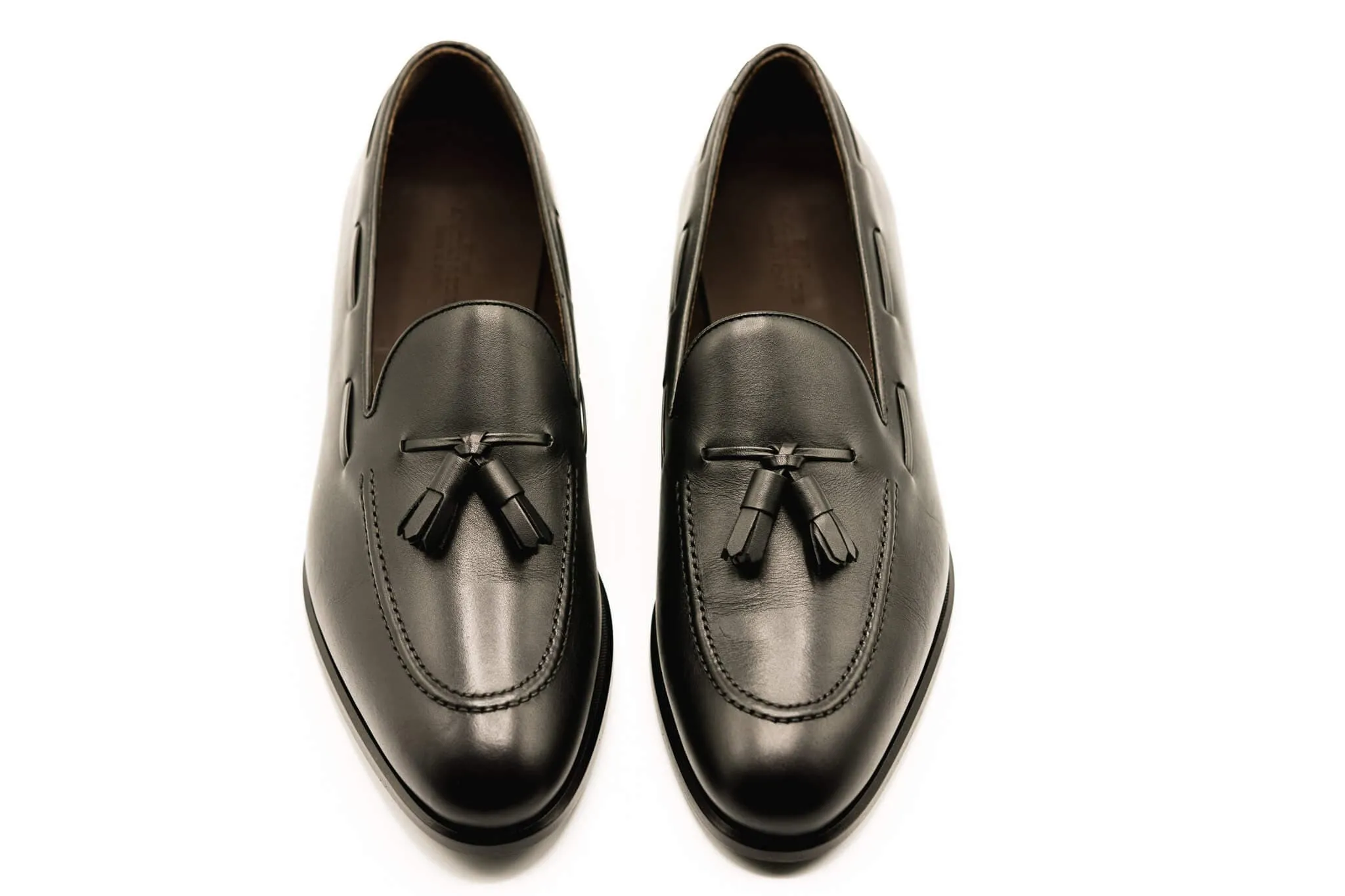 Black Tassel Loafer