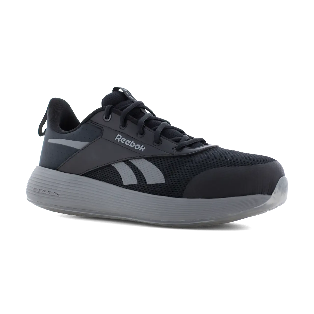 Dmxair Comfort  Composite-Toe Athletic Work Shoe Black/Gray