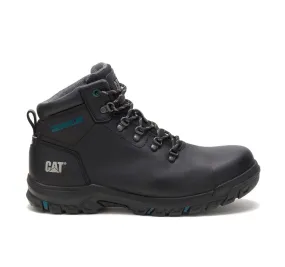 Mae WoMen's Steel-Toe Work Boots Wp Black