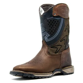 Men's RANGER - 10" Pull On Square Toe Work Boots