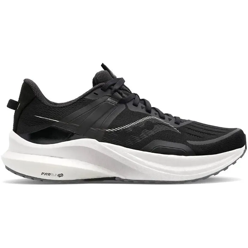 Optimize: Black and White Mens Tempus Running Shoe