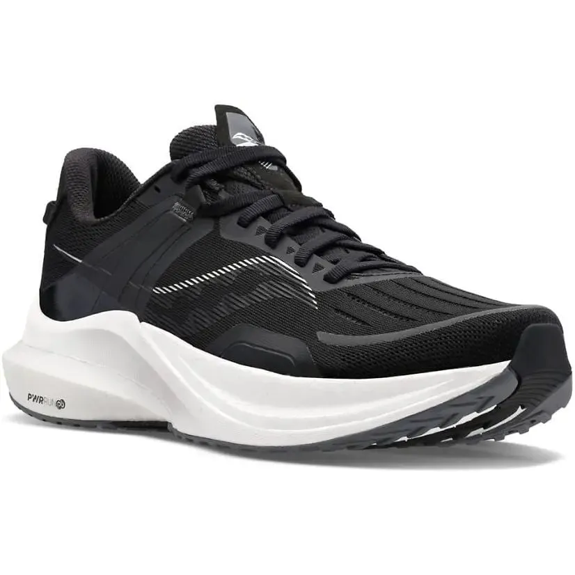 Optimize: Black and White Mens Tempus Running Shoe