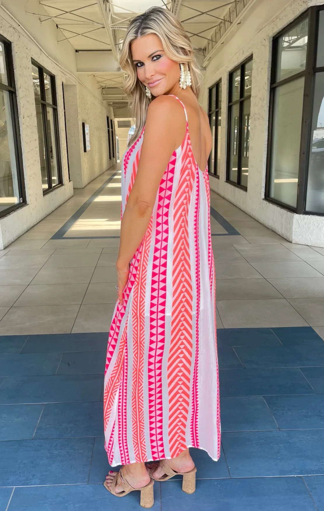 Sharla Embroidered Maxi Dress