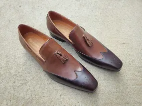 Slip On Tassel Loafer Calfskin