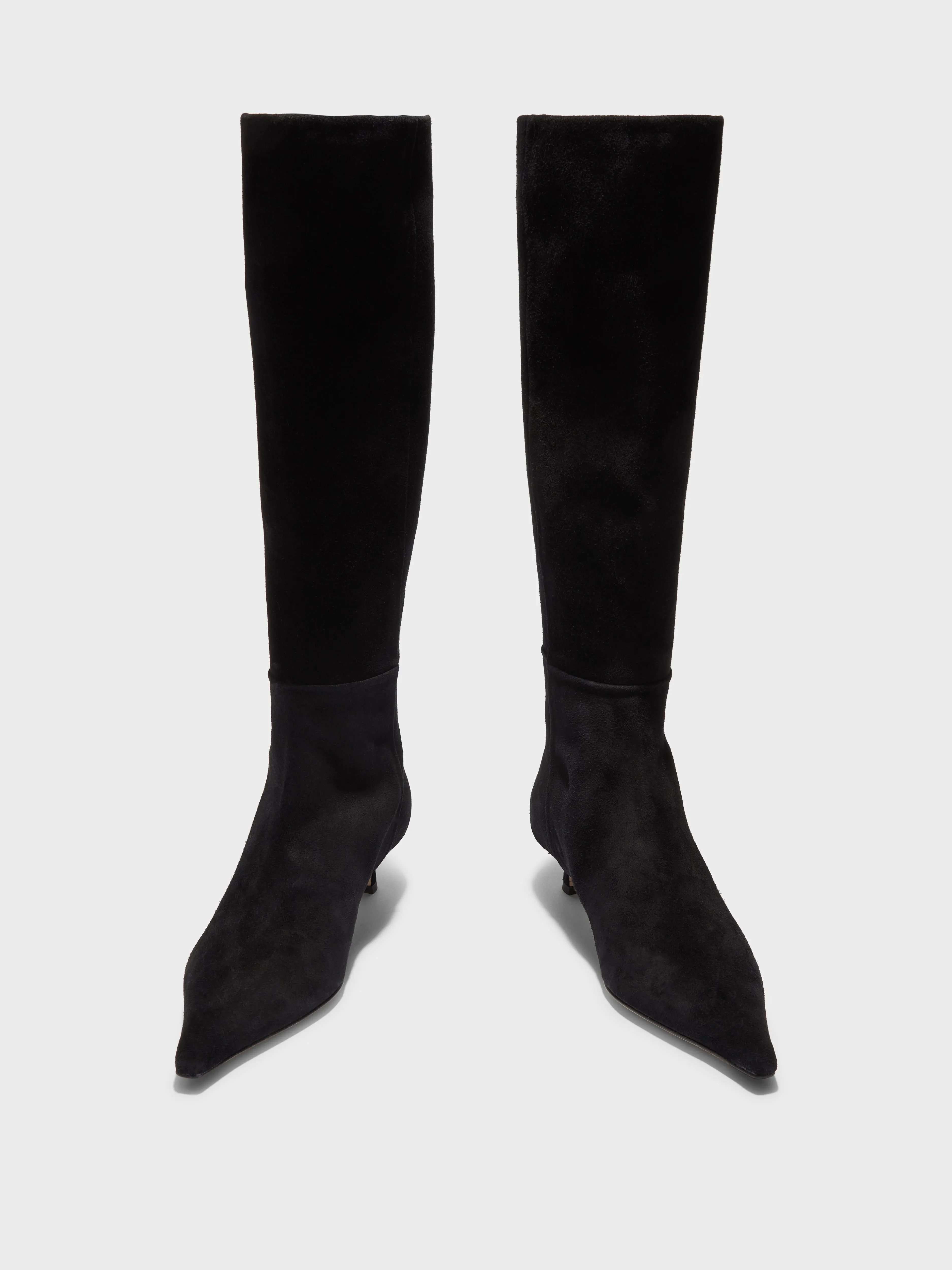 Zazie Suede Knee-High Boots